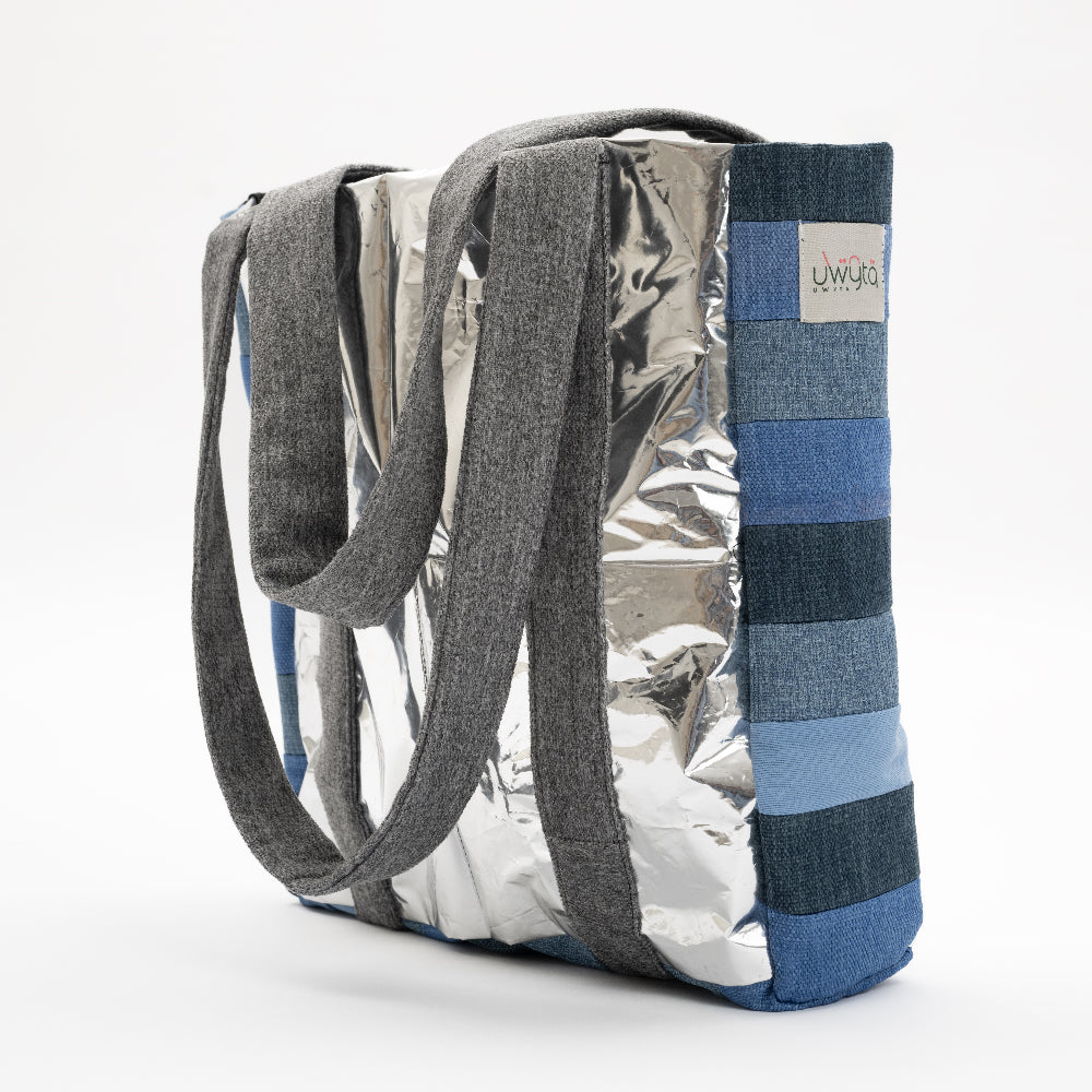 The Stripped Tote Bag