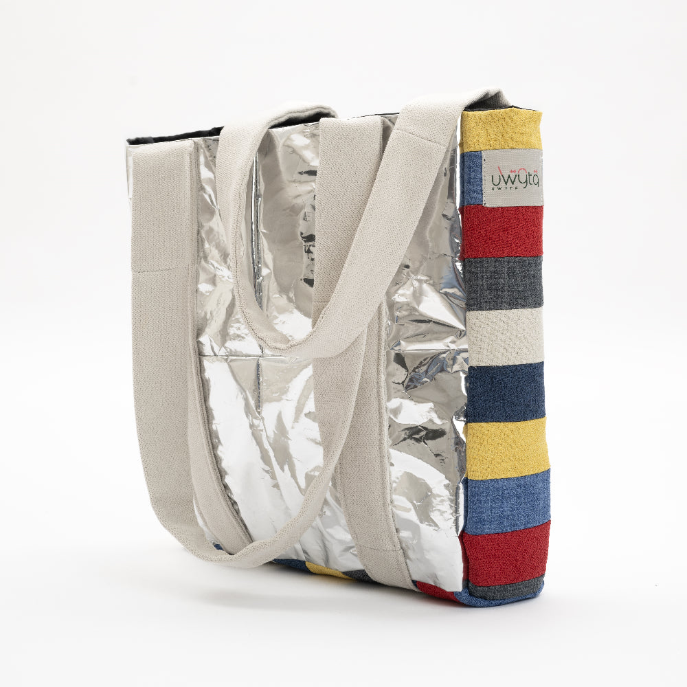 The Stripped Tote Bag