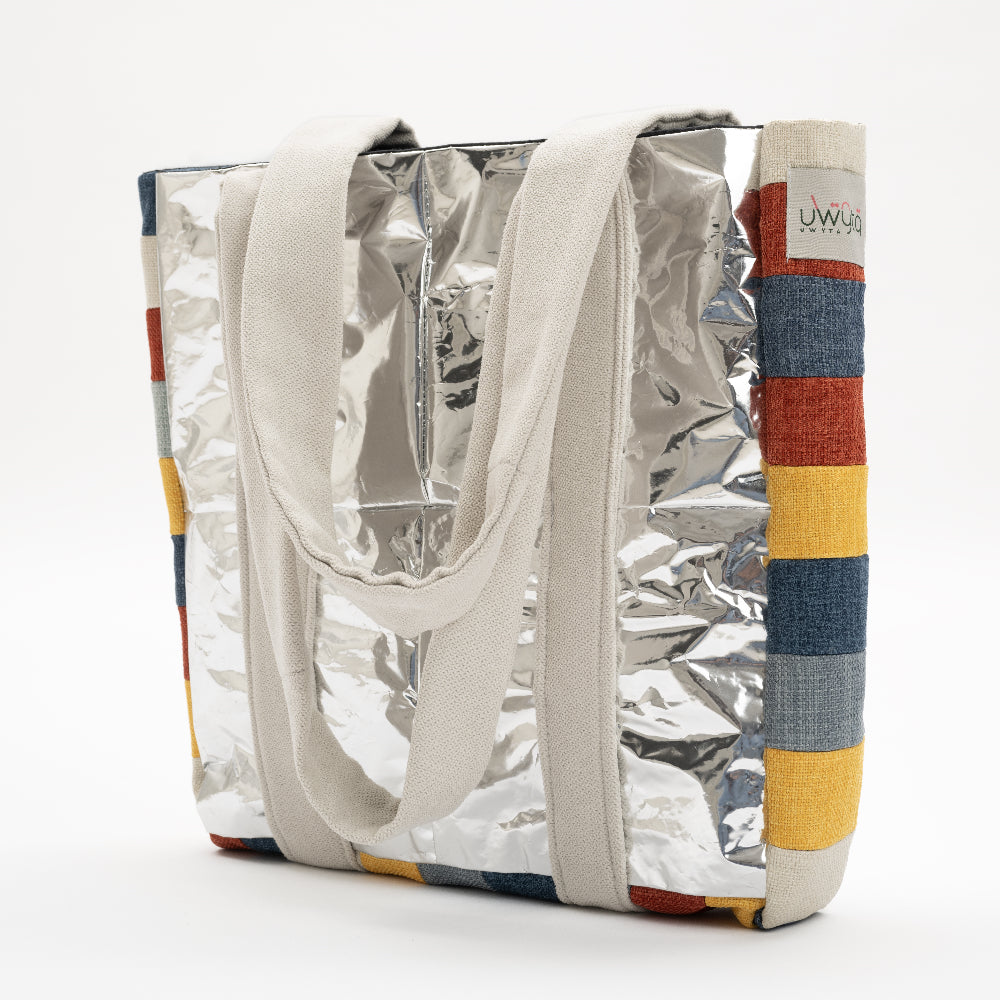 The Stripped Tote Bag