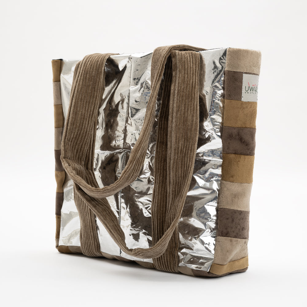 The Stripped Tote Bag