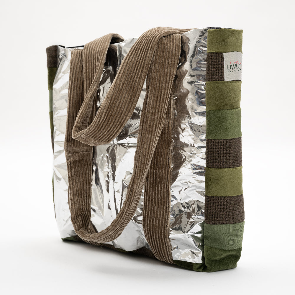 The Stripped Tote Bag
