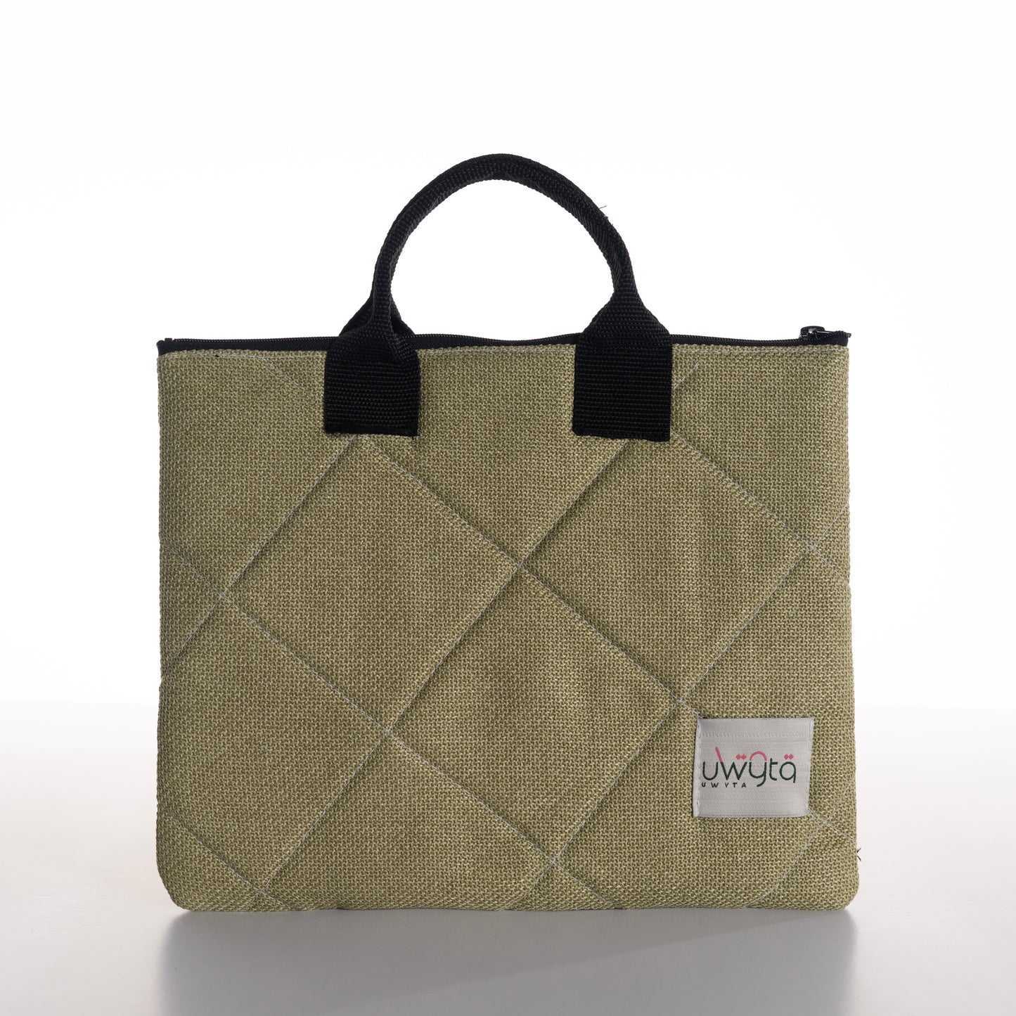 Quilted Tablet Sleeve with Handles